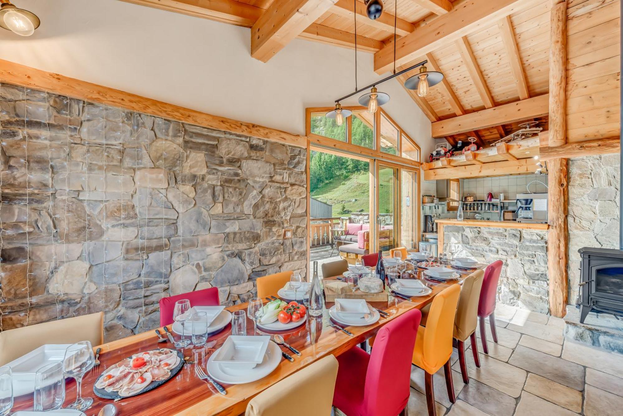 Chalet Monte Bianco 티뉴 외부 사진